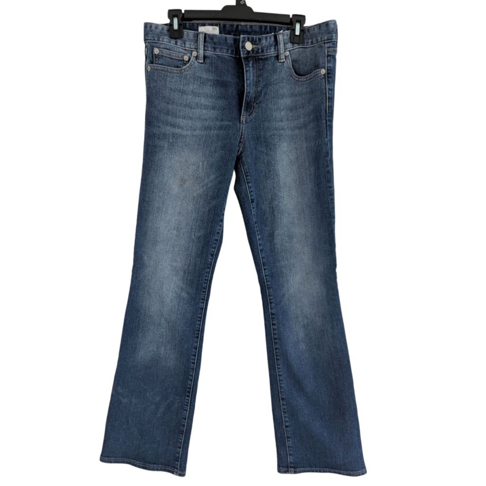 Gap Denim Boot Cut Dark Wash Flare Jeans Women's Size 30 Regular